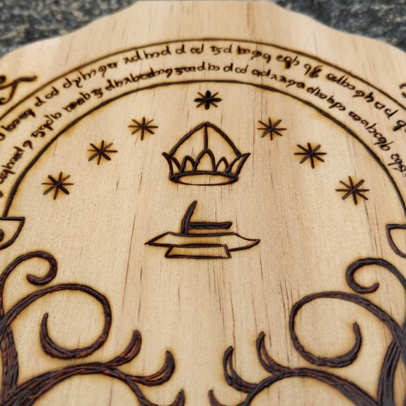 Lord of the Rings Doors of Durin Plaque - Picture 3 of 3